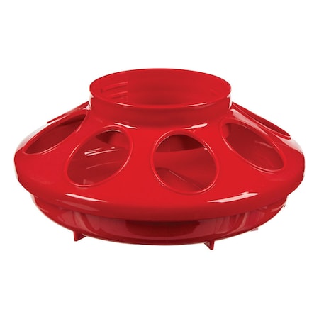 Little Giant Little Giant 1 qt Feeder Base For Poultry 806RED